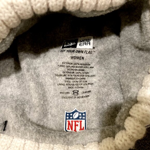 Washington Redskins New Era Womens Winter Stocking Hat - Breast Cancer Awareness - Picture 3 of 3